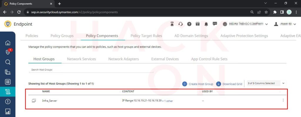 How to Create Host Groups in Symantec Endpoint Security